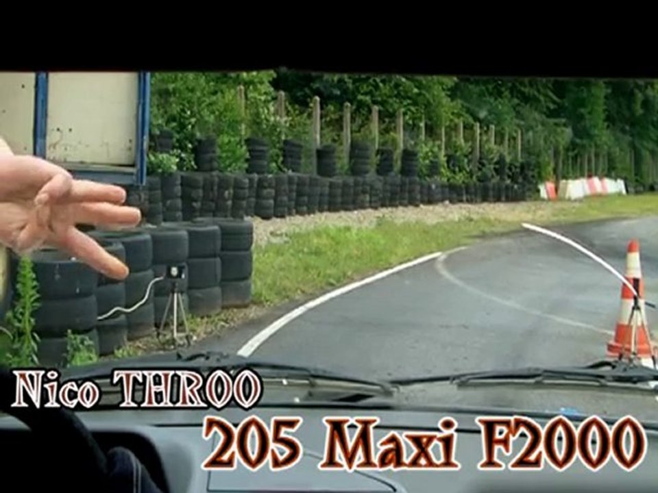 Slalom de la Hardt 2010 Essai 1 Throo