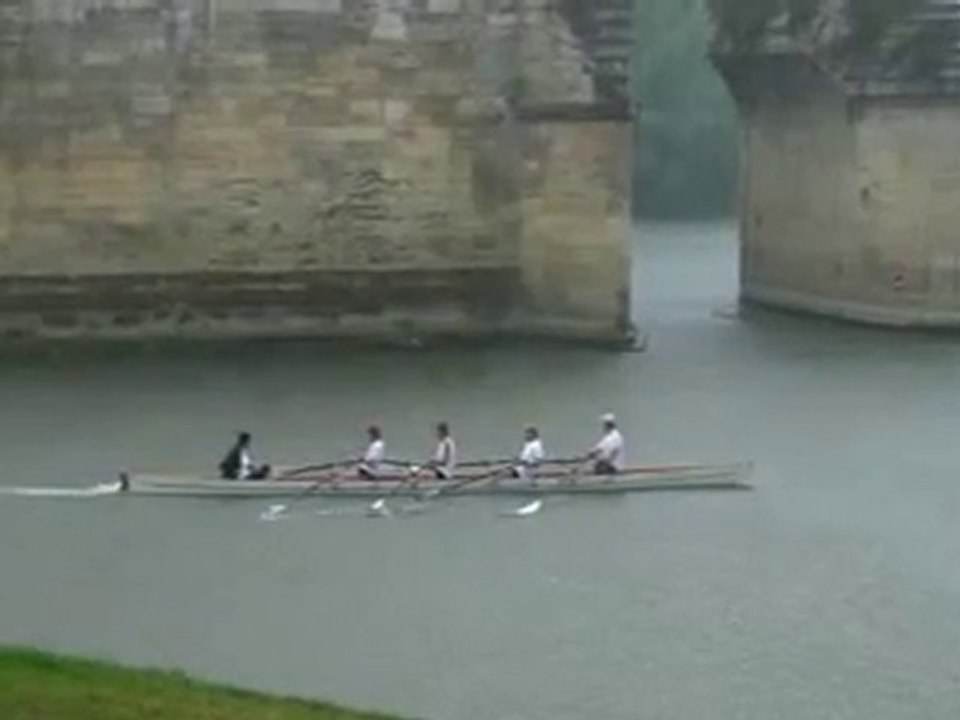 Slalom aviron Grand 8 : 4YX+ N° 3, 4