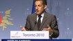 Sarkozy se félicite du feu vert du G20 à la taxe sur les banques