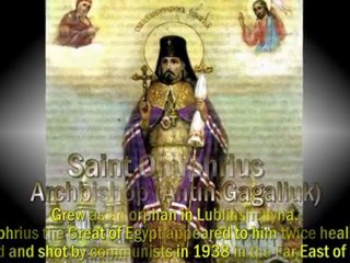 Orthodox Christian Saints of Ukraine + Святі України +