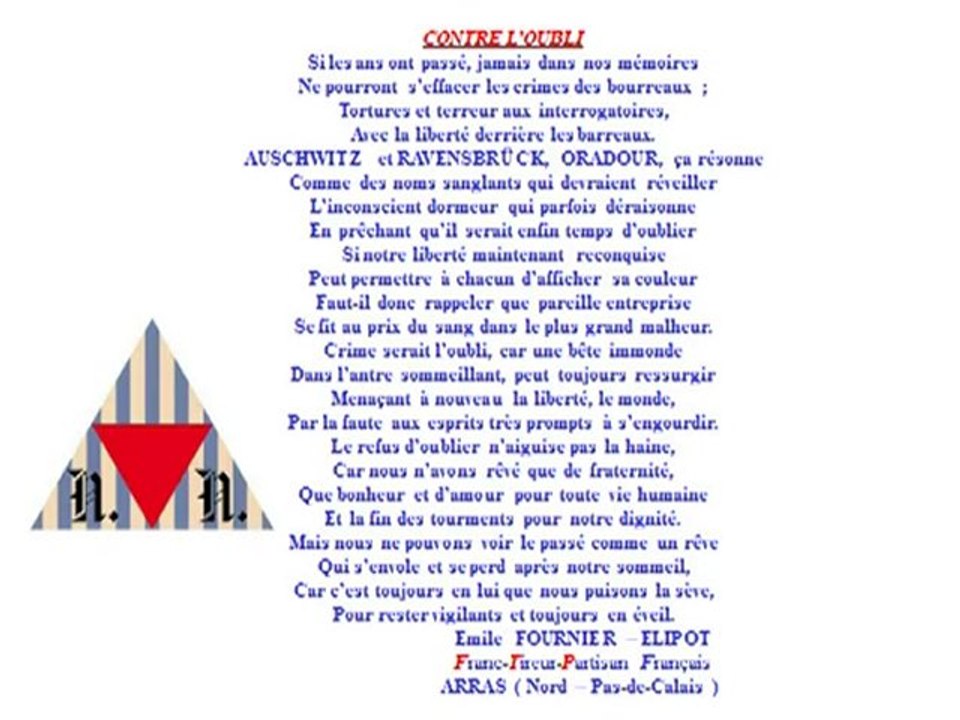 Souvenons-nous """ Liberté Chérie """