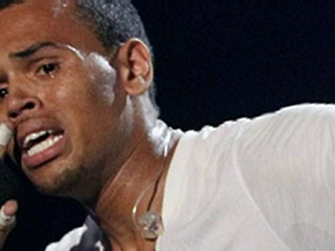 Chris Brown cries for Michael Jackson