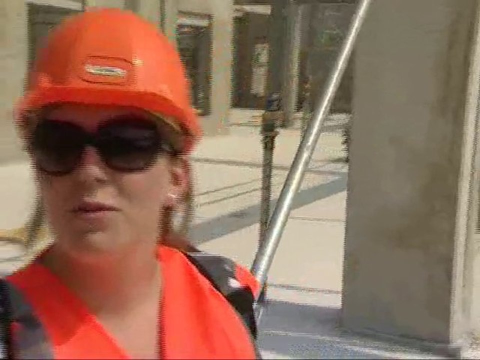 Calaisis TV Visite guidée du chantier de l'hôpital de Calais