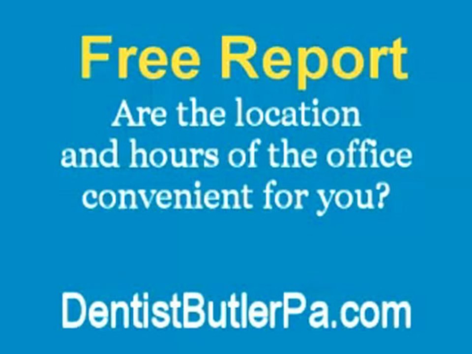 Dentist Butler Pa Free Report