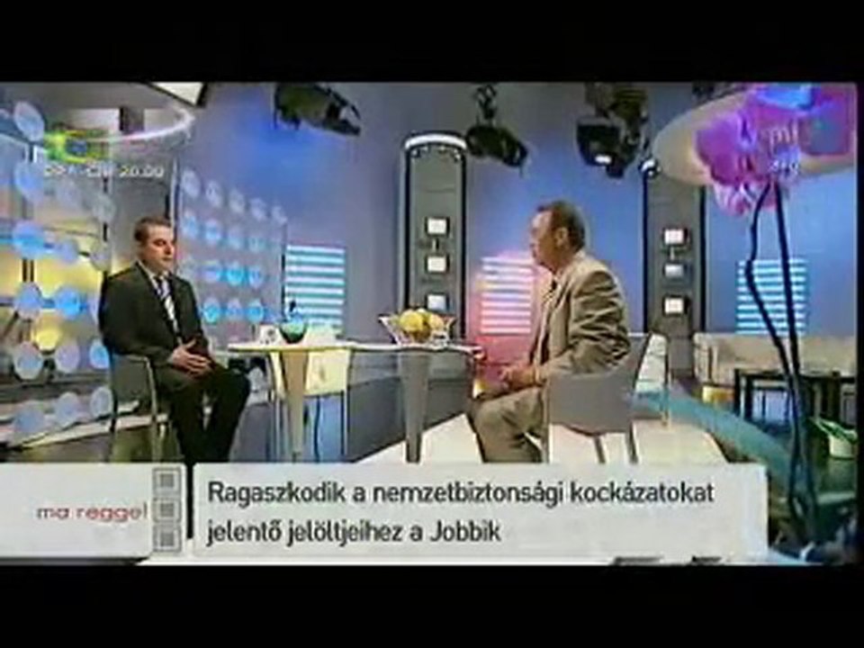 Vona Gábor - 2010. június 28, MTV - Ma Reggel