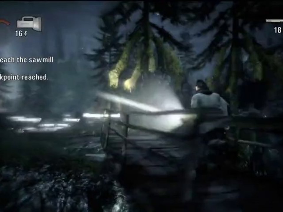 Alan Wake - The Signal  Gameplay-Book Birds Attack