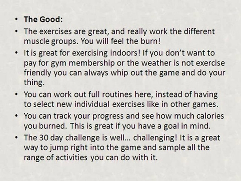 EA Sports Active review