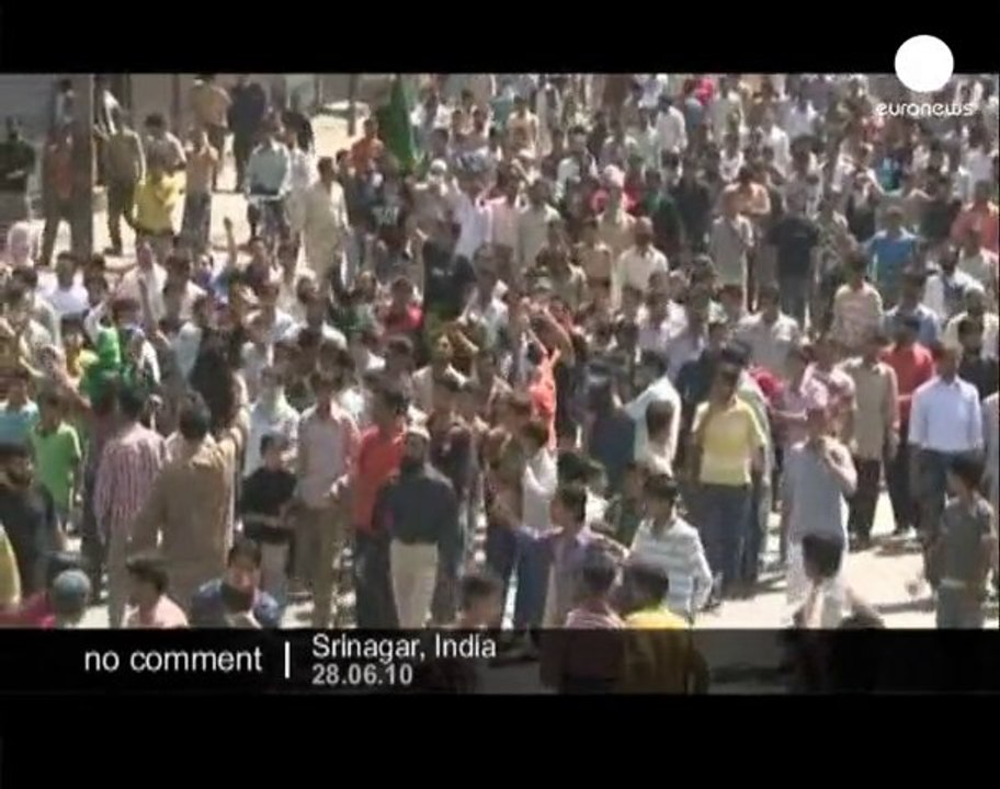 Clashes in Kashmir - no comment