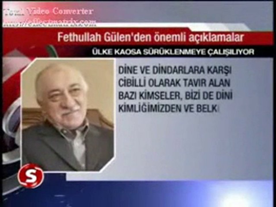 ABDli F.GÜLEN ÜLKÜCÜLERE SALDIRIYOR!
