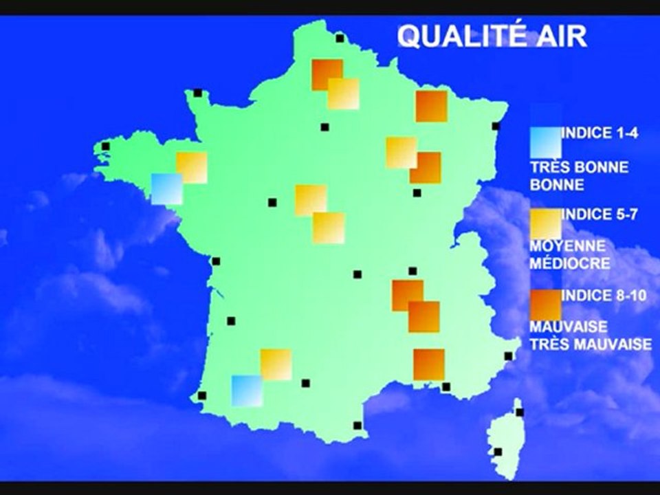 Météo 29 juin 2010: Ozone, canicule? et orages