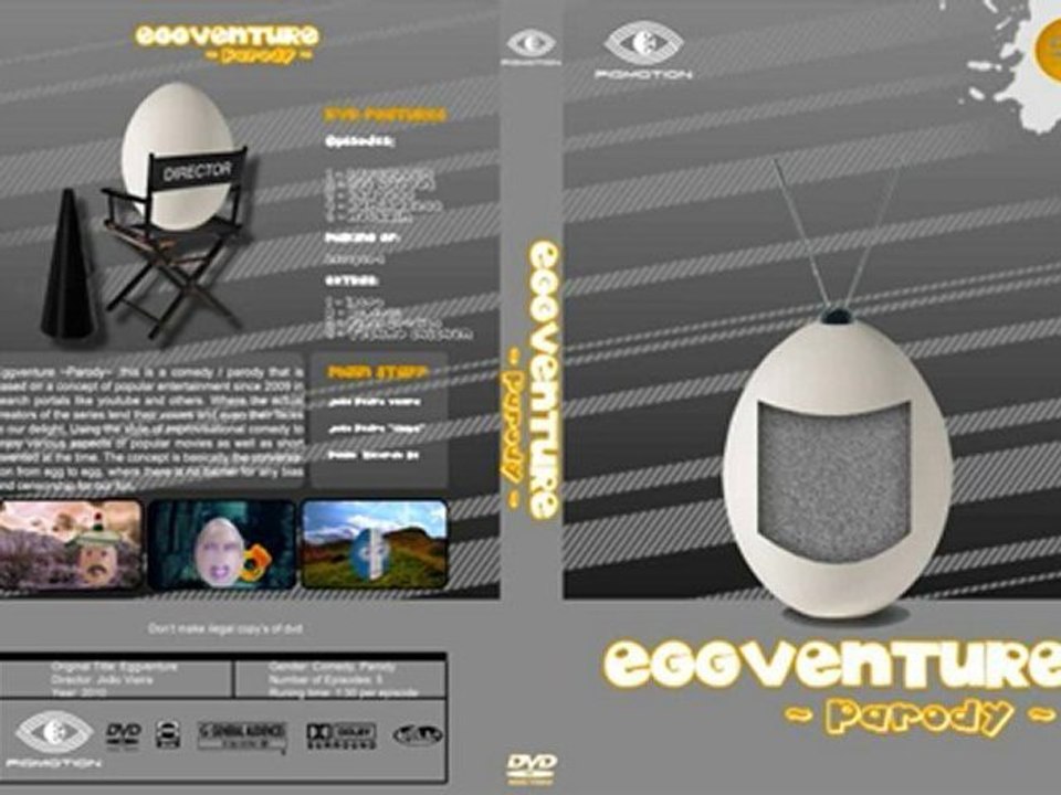 EGGVENTURE ~Parody~       DVD COVER (Capa DVD)