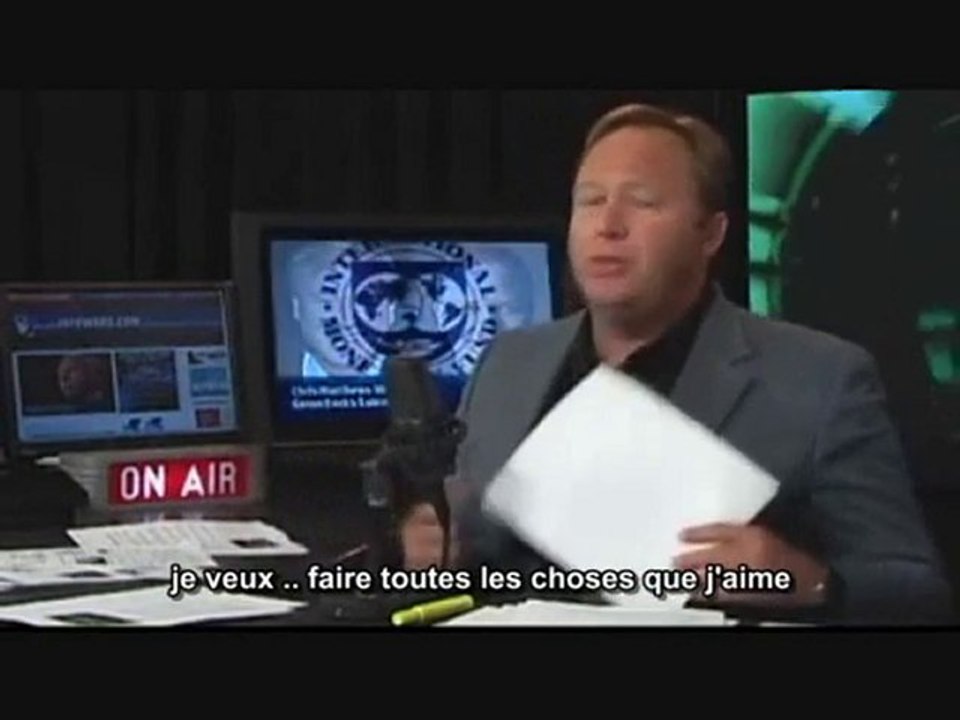 Alex Jones - la marée noire BP est un false flag attack- 2/2