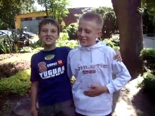 Życzenia od Tomka Gorczycy i Bartka Lewandowskiego z SP 20