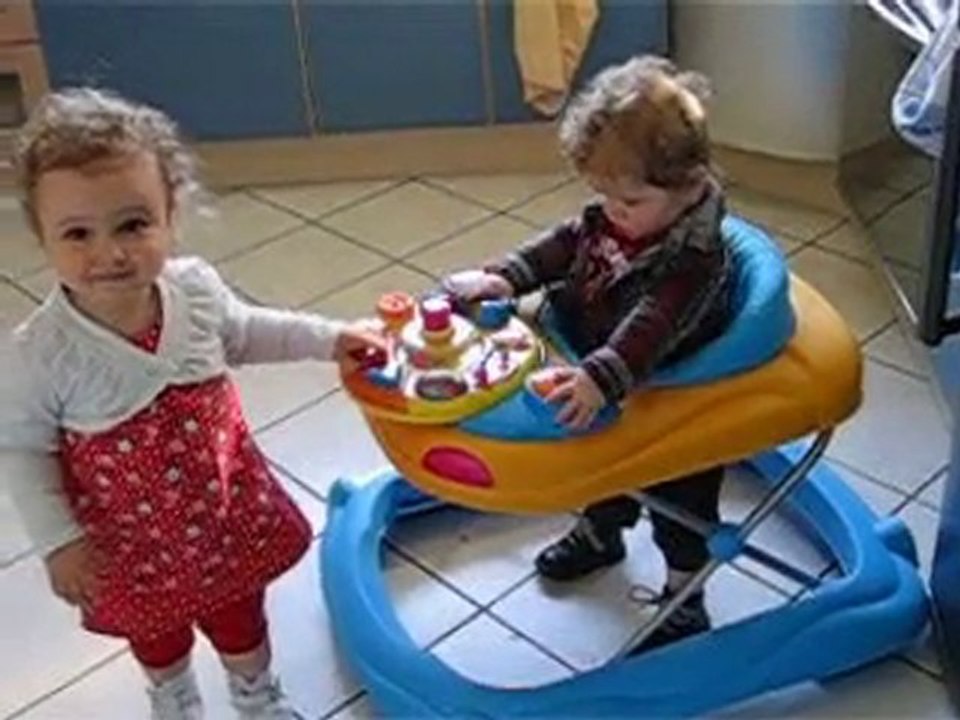 robin et son trotteur