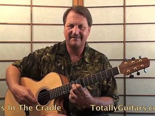 Harry Chapin - Cat's In The Cradle Guitar lesson