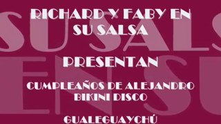 SHOWS DE SALSA PARA FIESTAS DE CUMPLEAÑOS, RICHARD Y FABY