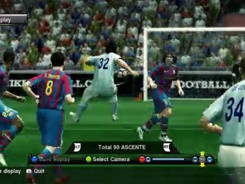 Tevez - MANC vs BARCA - PES 2010