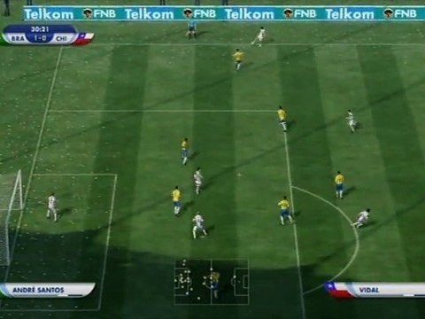 Brésil - Chili Coupe du monde FIFA 2010 Partie 1