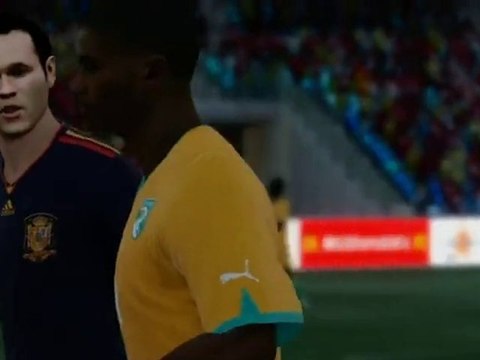 Côte d'Ivoire - Espagne Coupe du Monde 2010 FIFA 2010 Part 1