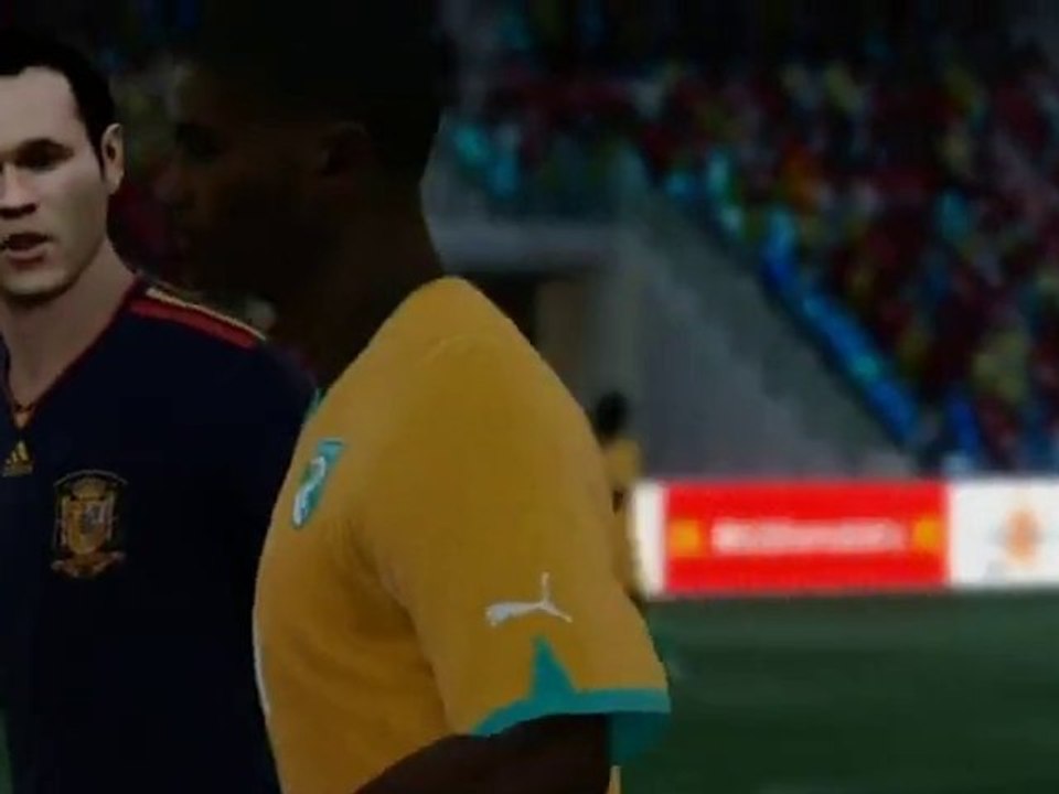 Côte d'Ivoire - Espagne Coupe du Monde 2010 FIFA 2010 Part 1