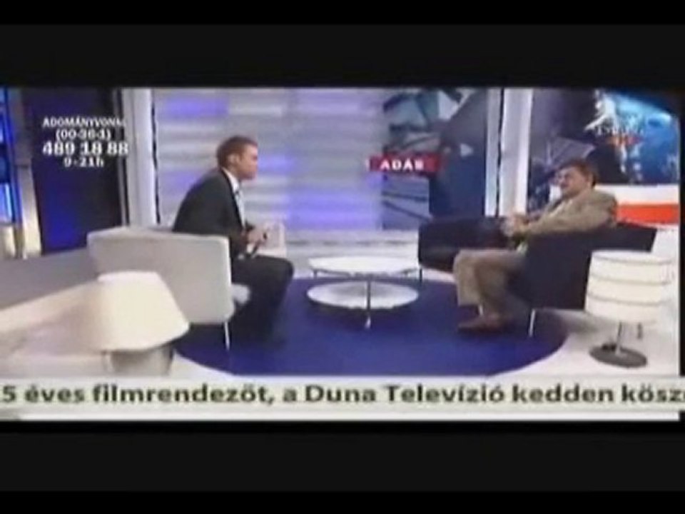 Pősze Lajos - 2010. június 27, Duna TV - Középpontban