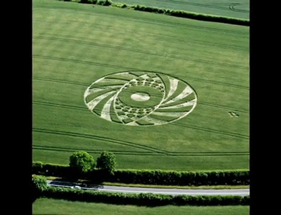 Crop circle Ufton Warwickshire 25 Juin 2010