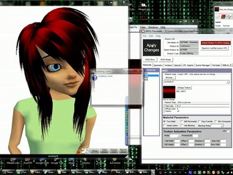 Making a Hair Texture and Applying it in the Previewer