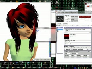 Making a Hair Texture and Applying it in the Previewer