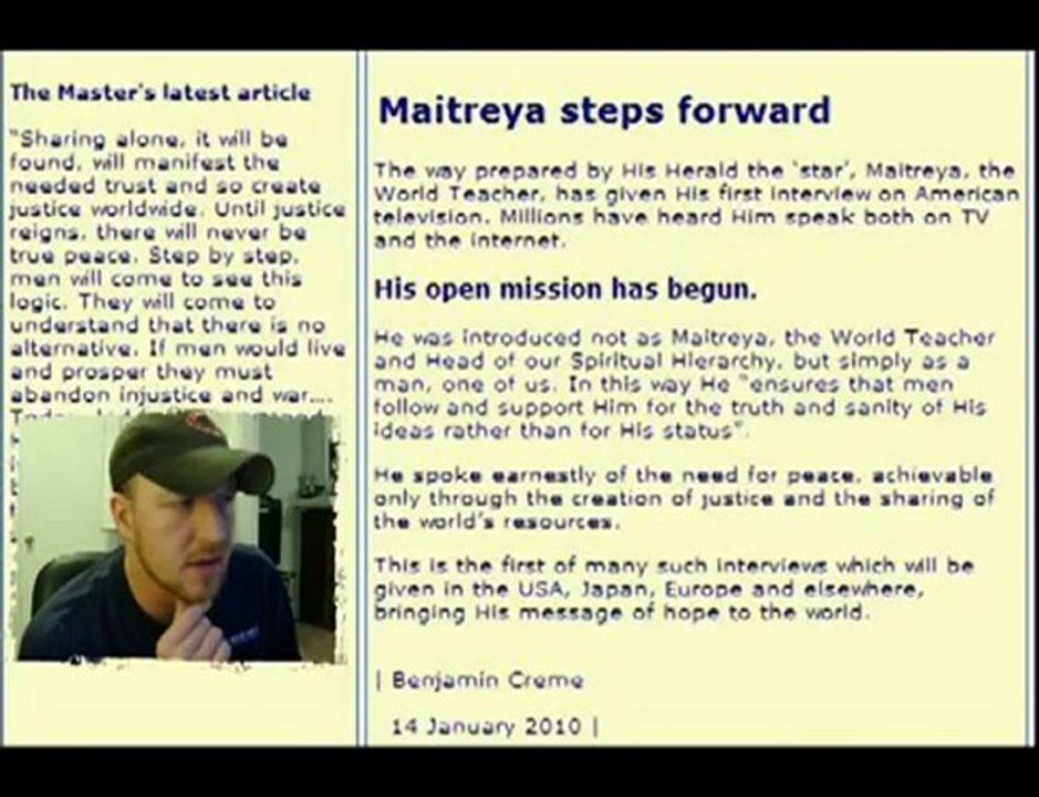 Maitreya Steps Forward? Doubtful (higher quality upload ...