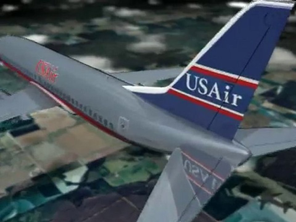 Trial Graphics: FAA USAir 427