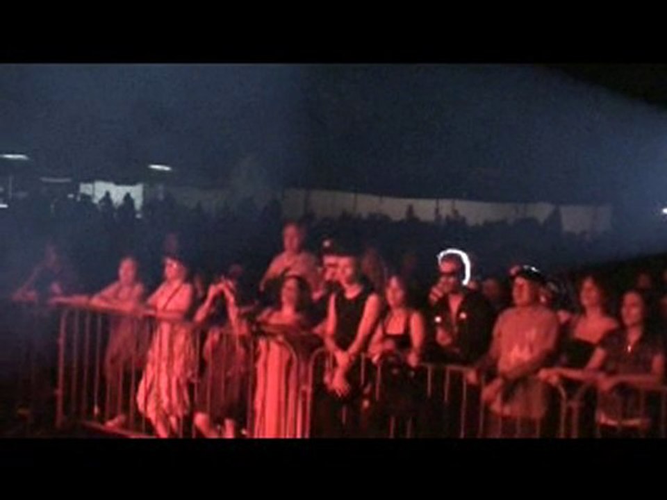 Fin du concert Johnny par Phil LYN