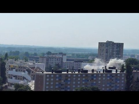 Destruction des tours Marbé à Mâcon