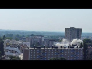 Destruction des tours Marbé à Mâcon