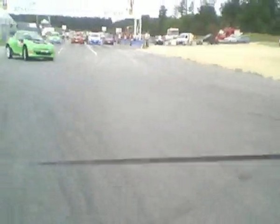 Rallycross DREUX 1 2010 Clio 3 V6 Finale B Division3 Vue AR