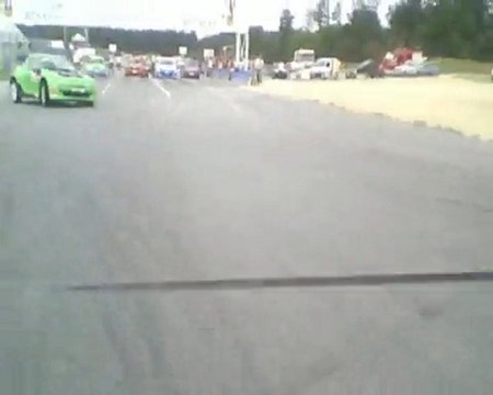 Rallycross DREUX 1 2010 Clio 3 V6 Finale B Division3 Vue AR