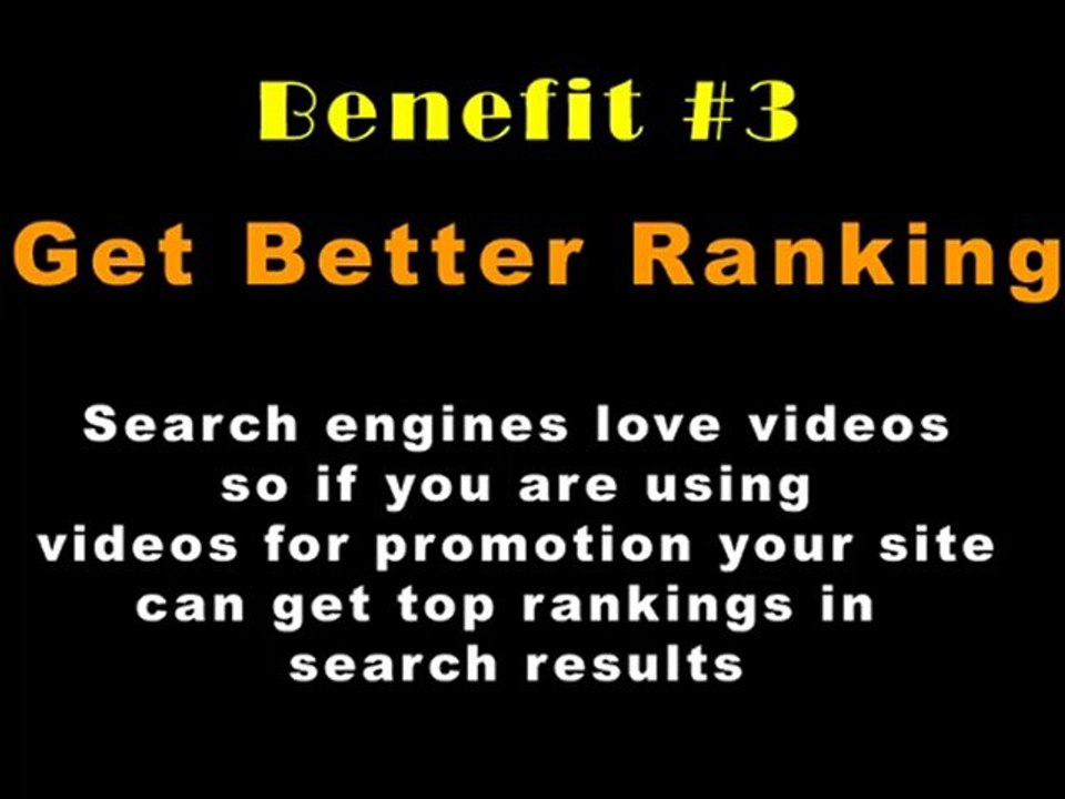 Internet Video Marketing - The Biggest Benefits