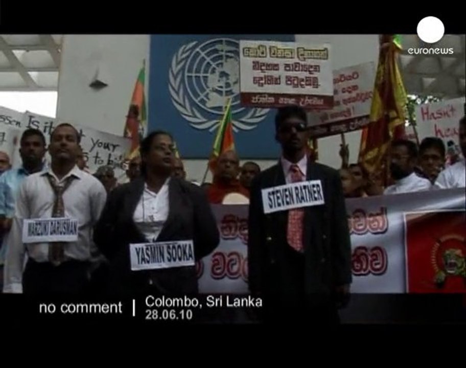 Sri Lanka: Hundreds protest against UN rights p...