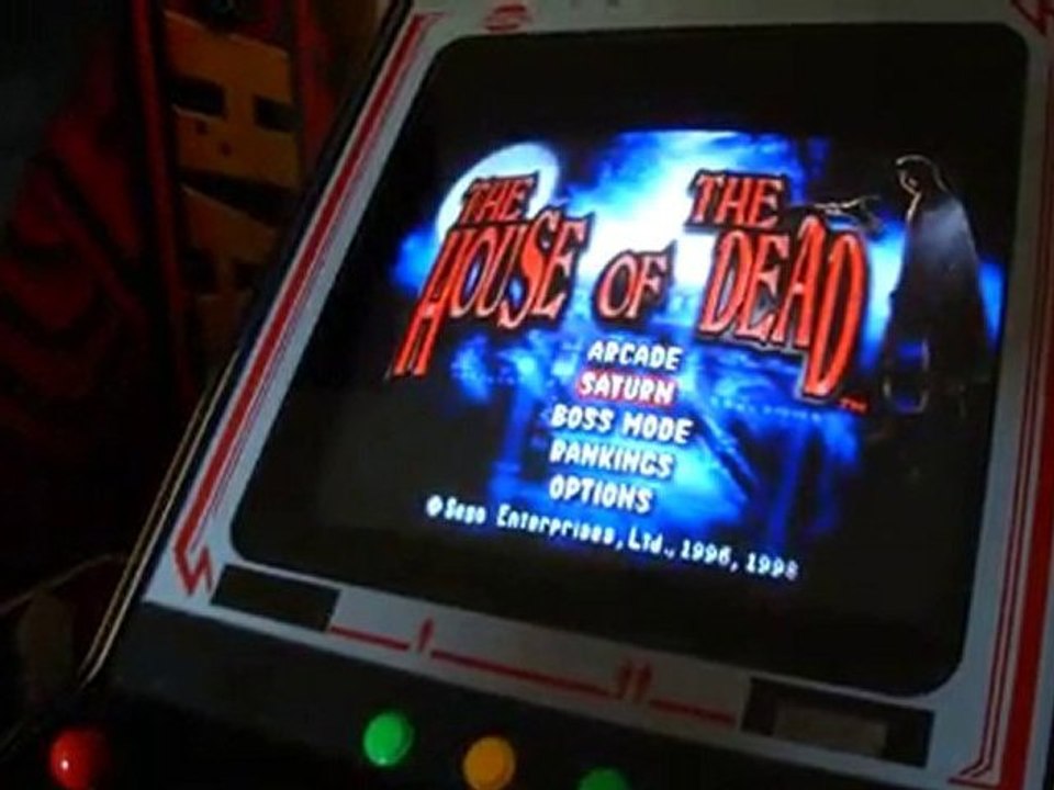 The House of the Dead Sega Saturn to jamma Arcade pcb