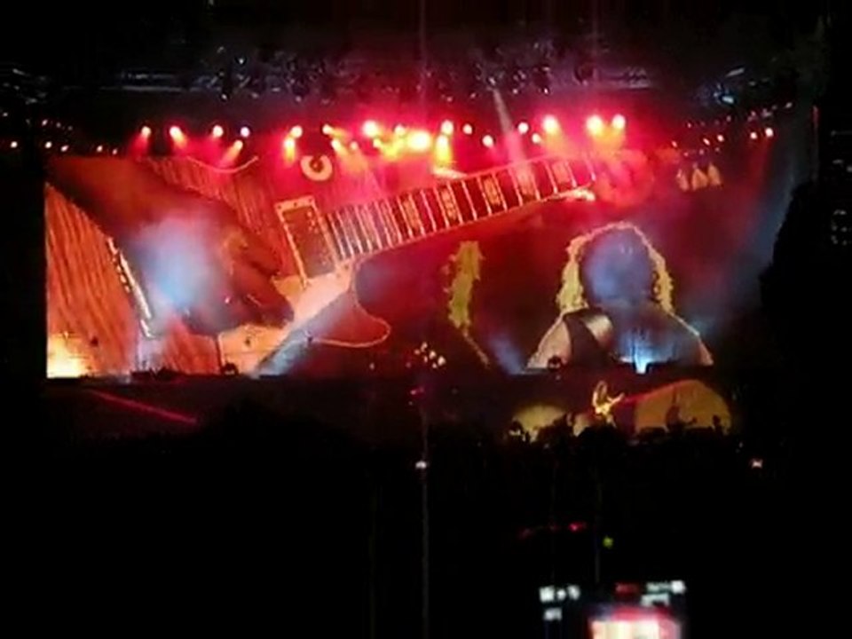 KIRK HAMMETT SOLO-SONISPHERE FESTIVAL 2010 ISTANBUL