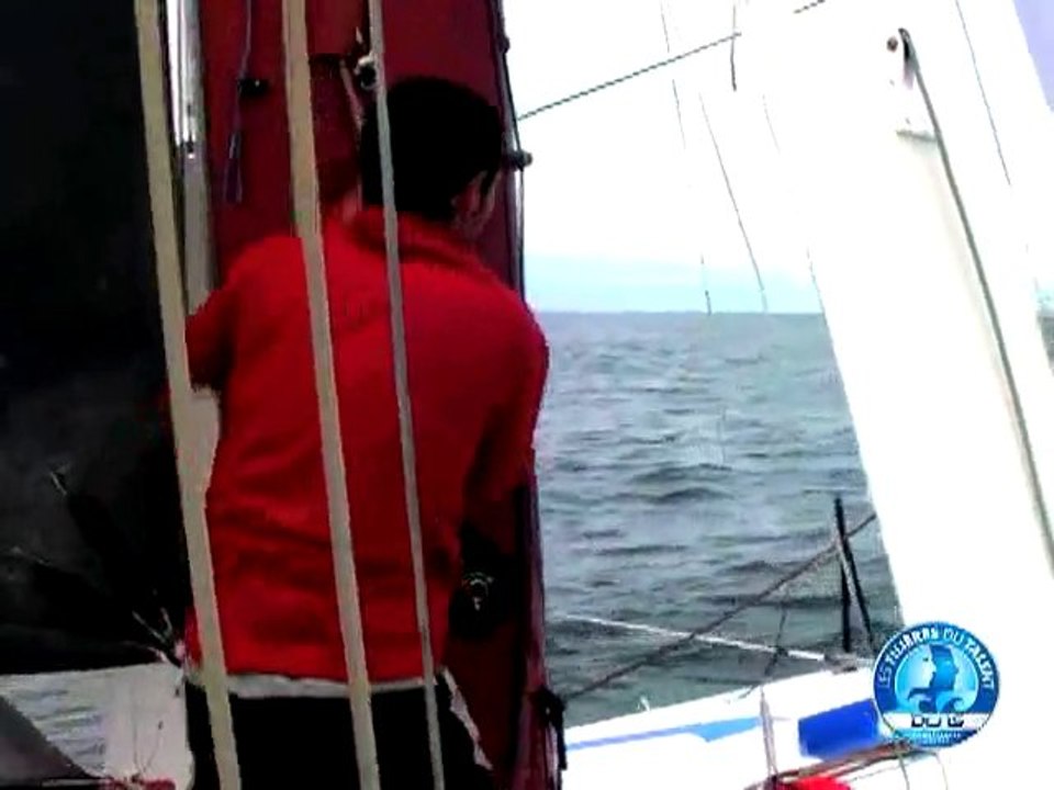 Christopher Pratt à l'entrainement à bord de DCNS 1000