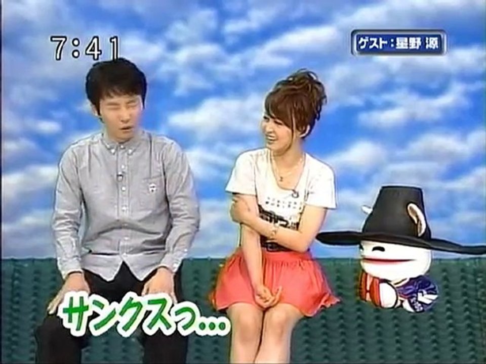 saku2 100629 2 ゲストは初登場の星野源さんです。2/5