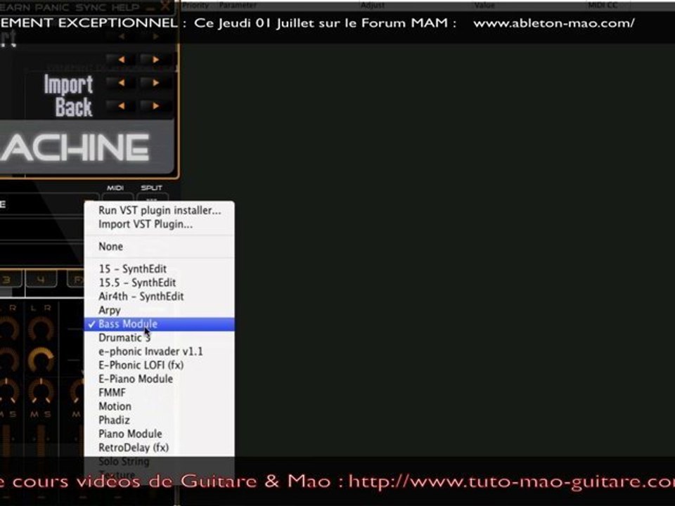 MAO TUTORIEL GRATUIT : PLUGINS PC (.dll)  SUR MAC