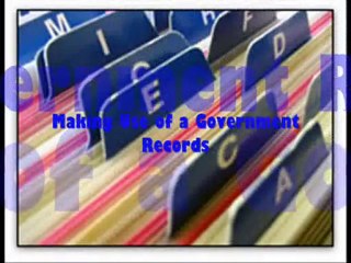 Government Records