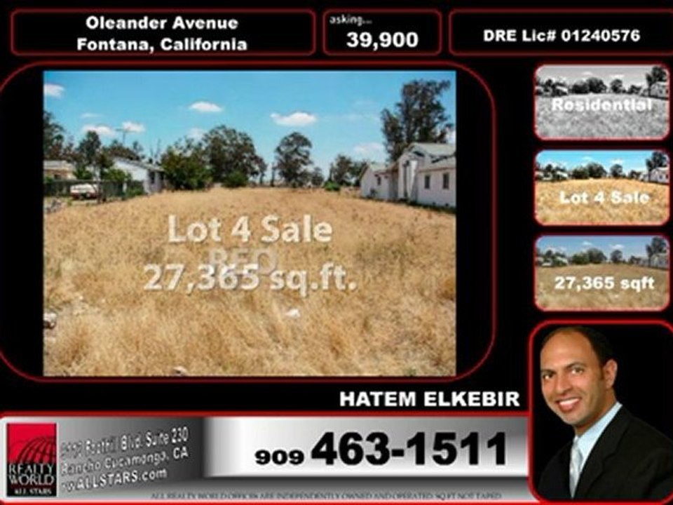 Oleander in Fontana reo lot for sale
