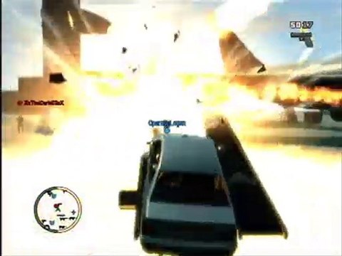 Stunt GTA IV entre amis.