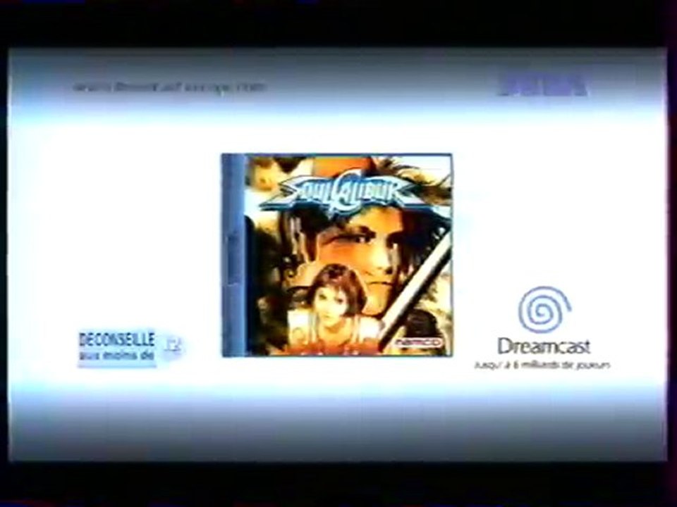 PUB Soul Calibur Dreamcast SEGA Décembre 1999
