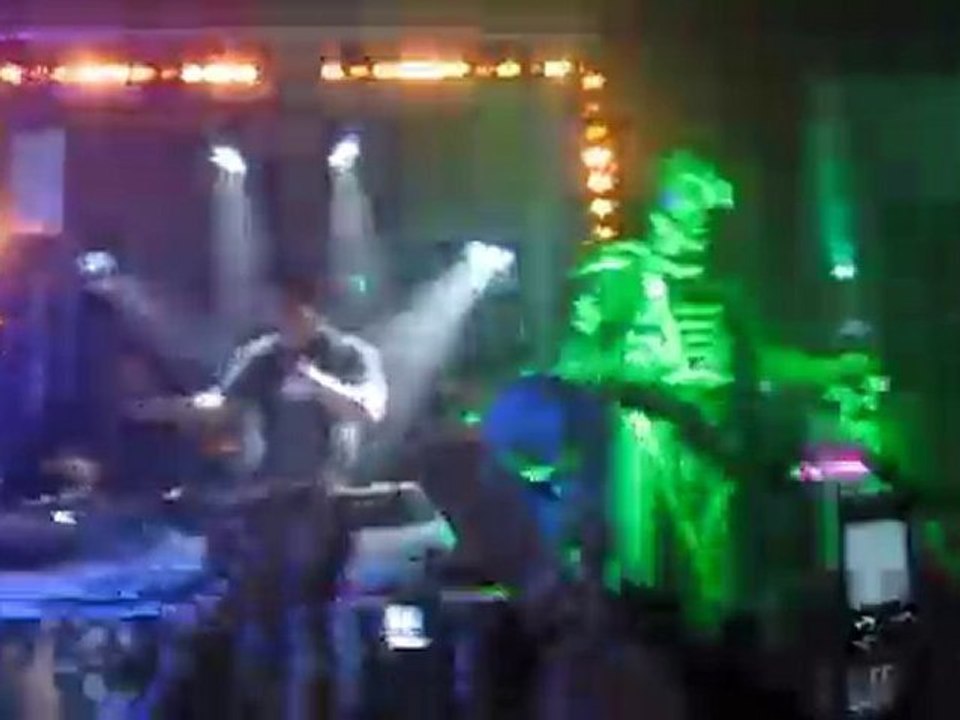 Space Invaders at POP Plage