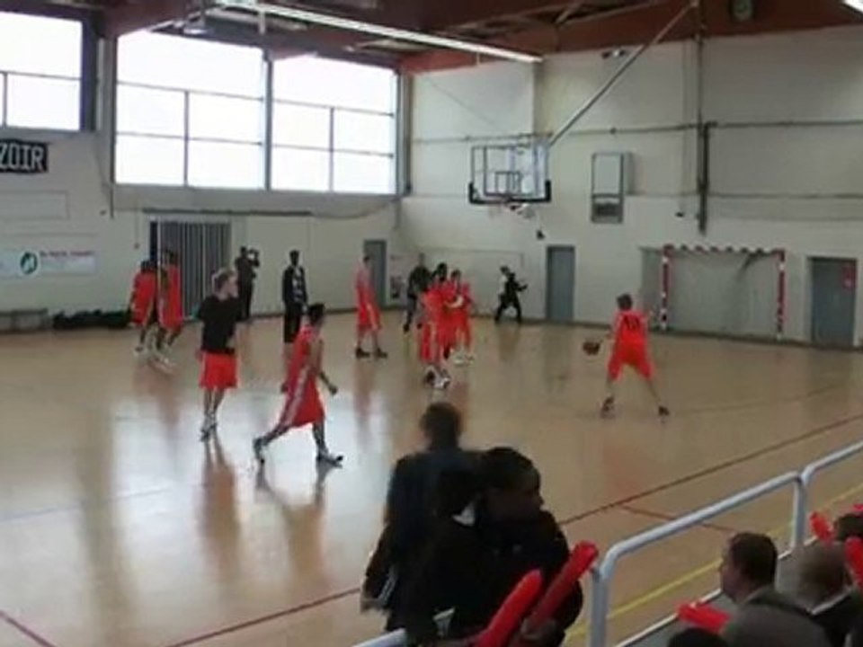 Finale basket Ozoir / Noisy le grand 3eme div région  Cadet