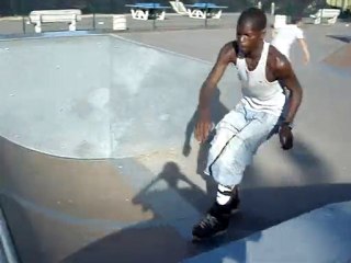 Clayth Saut 180° sur le spin