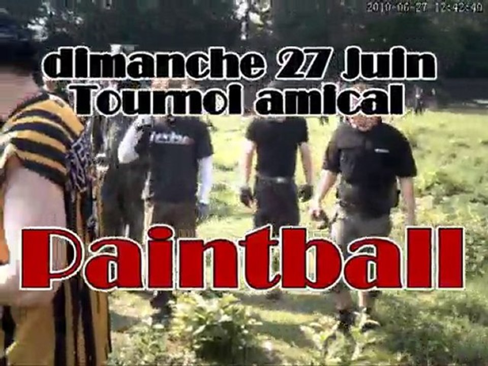 Paintball journée du 27 juin 2010